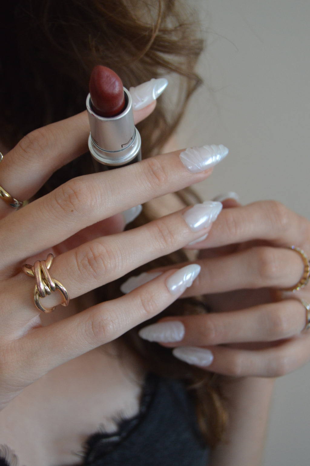Moonlight — press-on nails faits main Mimi