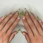 Fairy Garden — press-on nails faits main Mimi