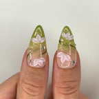 Fairy Garden — press-on nails faits main Mimi