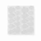 Gel pads transparents Mimi pour press-on nails — 20 poses