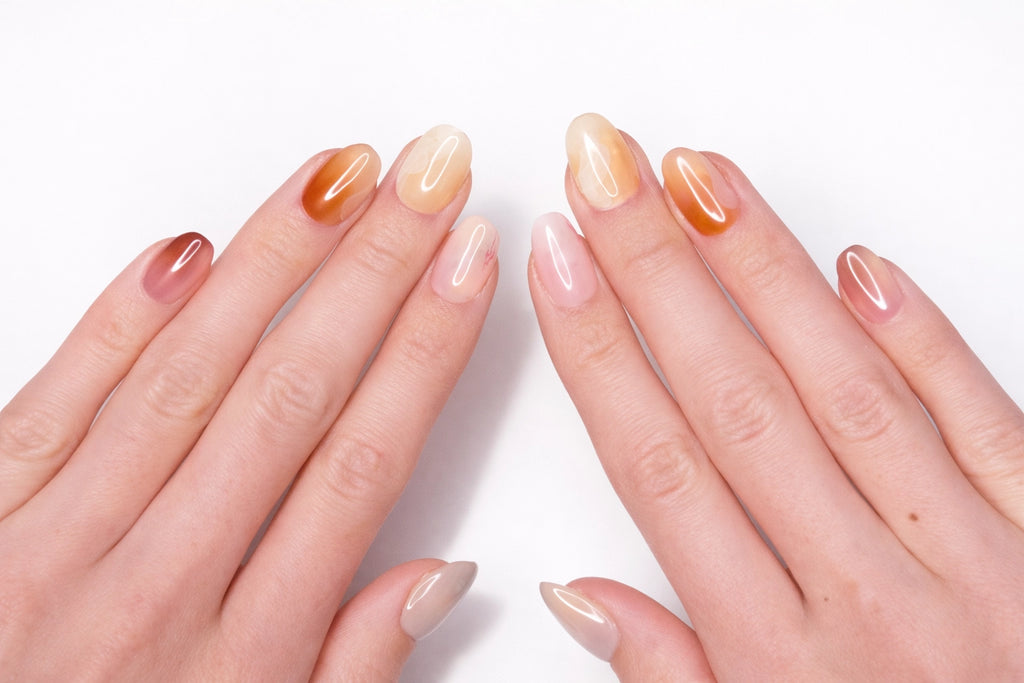 Grape — press-on nails faits main Mimi