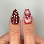 Orchid — press-on nails faits main Mimi