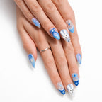Sweet Bunny — press-on nails faits main Mimi