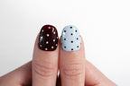 Blue All Stars — press-on nails faits main Mimi