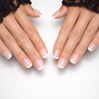 Timeless Square — press-on nails faits main Mimi
