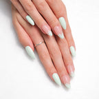 Green Envy — press-on nails faits main Mimi