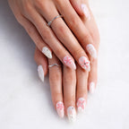 Pink Fever — press-on nails faits main Mimi