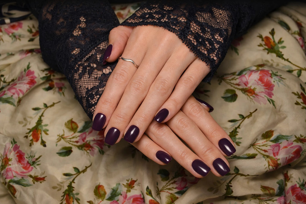 Midnight — press-on nails faits main Mimi