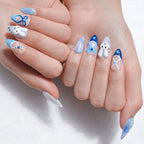 Sweet Bunny — press-on nails faits main Mimi