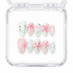 Pink Fever — press-on nails faits main Mimi