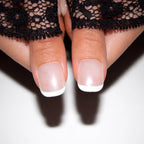Timeless Square — press-on nails faits main Mimi