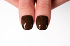 Mocha — press-on nails faits main Mimi