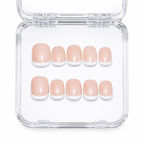 Timeless Square — press-on nails faits main Mimi