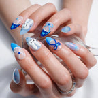 Sweet Bunny — press-on nails faits main Mimi