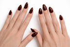 Tortoise Shell — press-on nails faits main Mimi