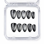 Obsidian — press-on nails faits main Mimi