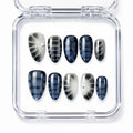 Dark Scale — press-on nails faits main Mimi