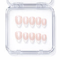 Silky French — press-on nails faits main Mimi
